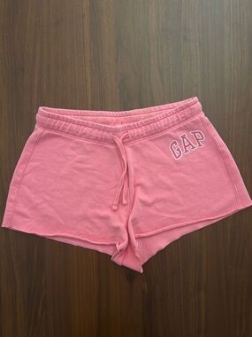 GAP Pink Drawstring Athletic Lounge Shorts